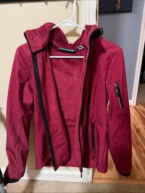 Free Country Pink Fleece-Lined Jacket
